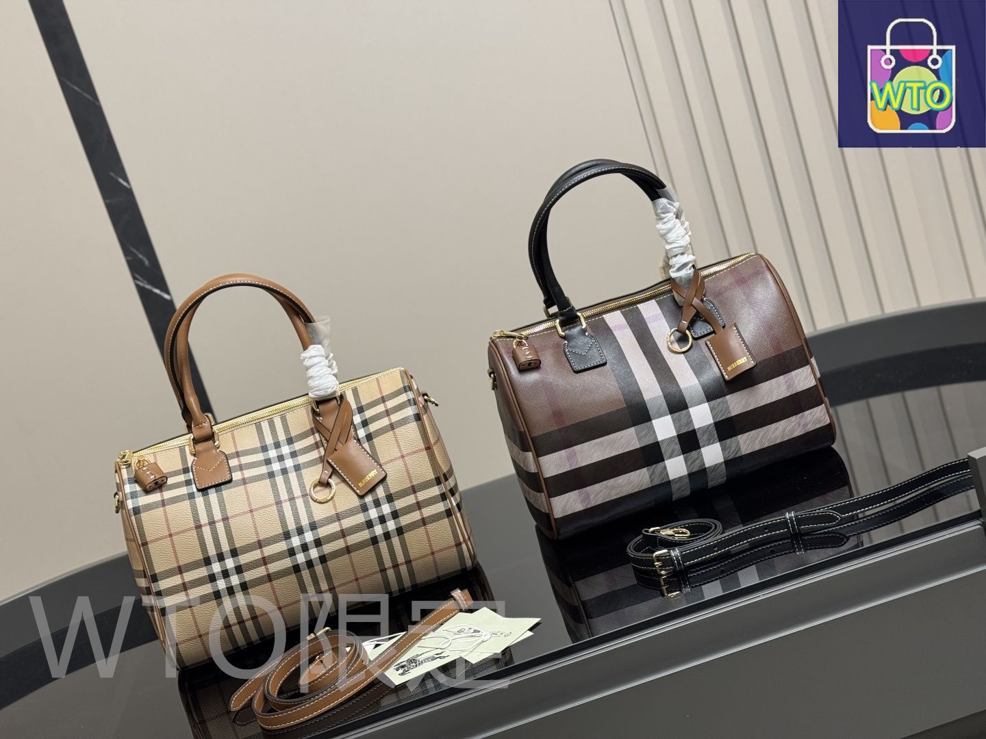 今日特価】Burberry ピローバッグ 31×21cm-WTO輸入1 - メルカリ