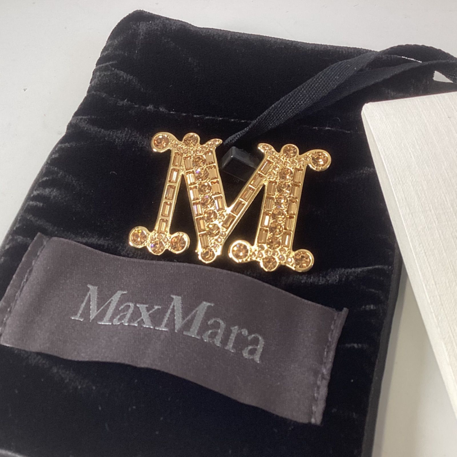 ラスト1個【新品、未使用】MAX MARA マックスマーラ バス クリスタル