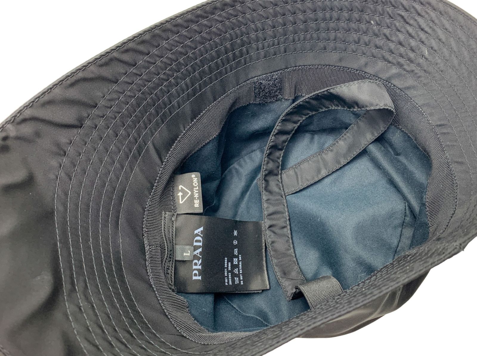 PRADA Re-Nylon バケットハット ブラック PRADA プラダ RE-NYLON