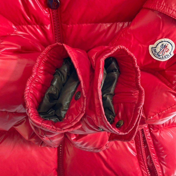 モンクレール　ダウンジャケット 赤　3A/98 MONCLER モンクレール ヴィンテージ ダウンジャケット レッド