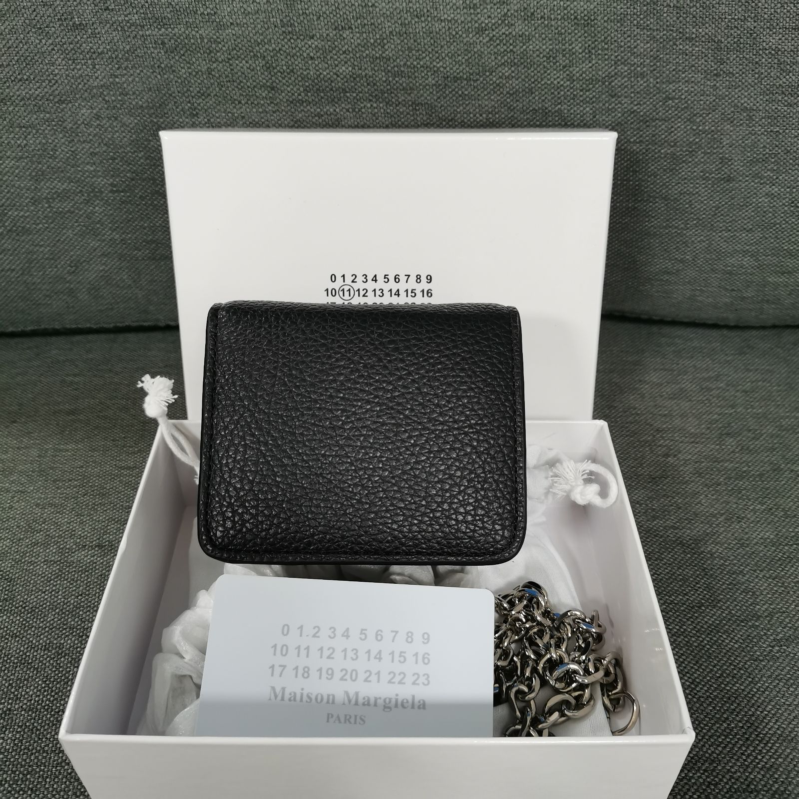 メゾンマルジェラ Maison Margiela MM6 ウォレットチェーン ミニ派な私はMM6 Maison Margielaのチェーンウォレット - スモール