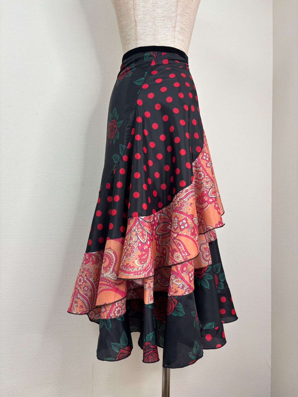 ⭐︎フラメンコ巻きスカート ファルダ⭐︎ 新品》フラメンコ 巻きスカート ファルダ 衣装 - メルカリ