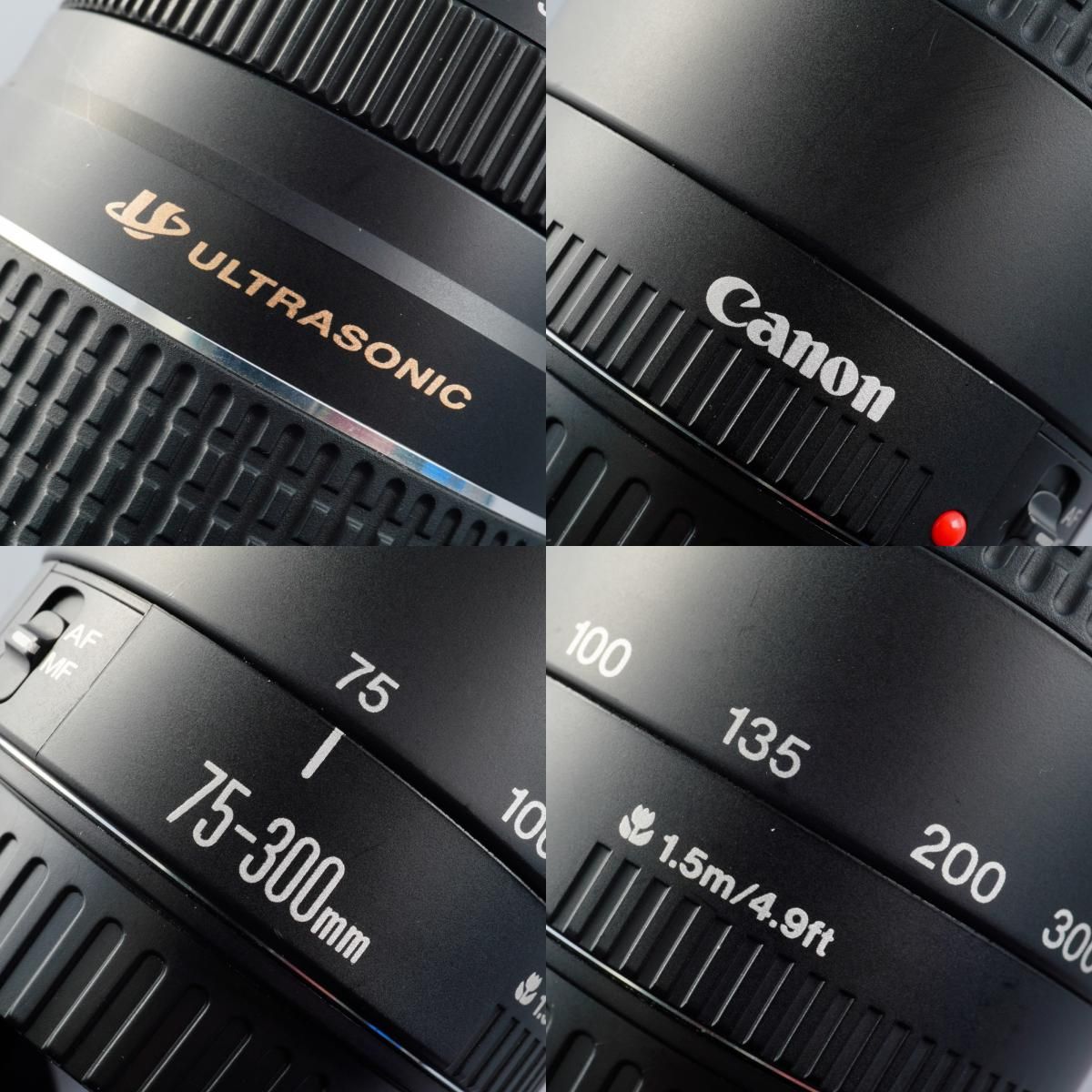 Canon キヤノン EF 75-300mm F/4-5.6 Ⅲ USM ズームレンズ