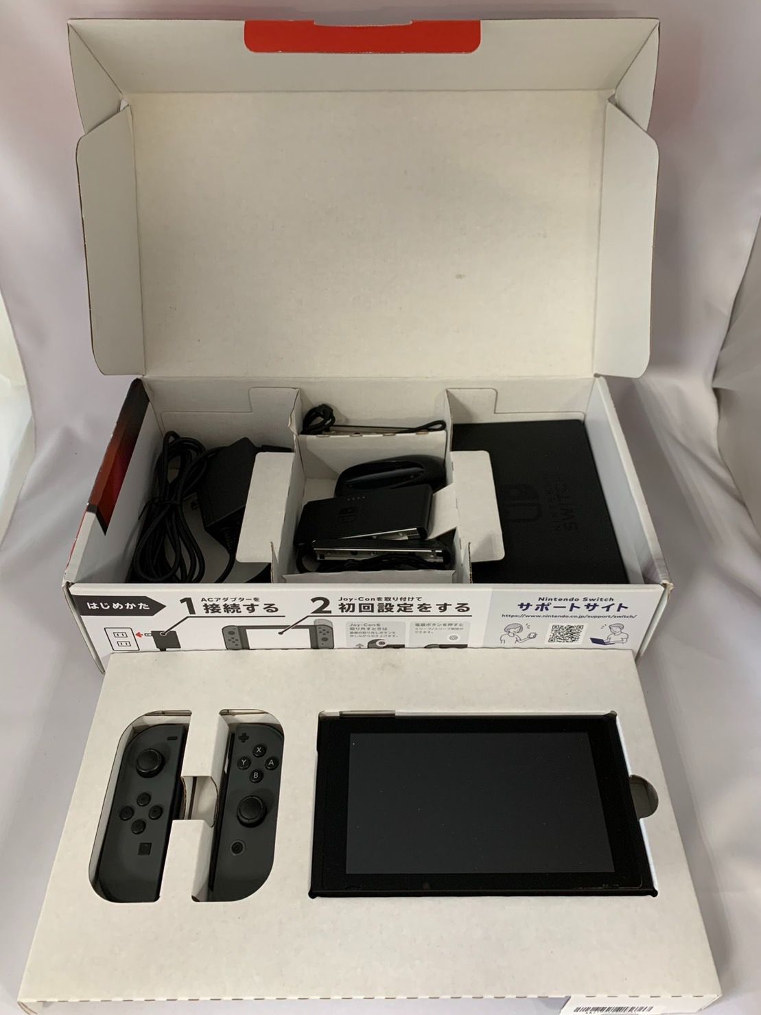 25.Nintendo Switch 本体 (Joy-Con グレー）【ジャンク】 - メルカリ