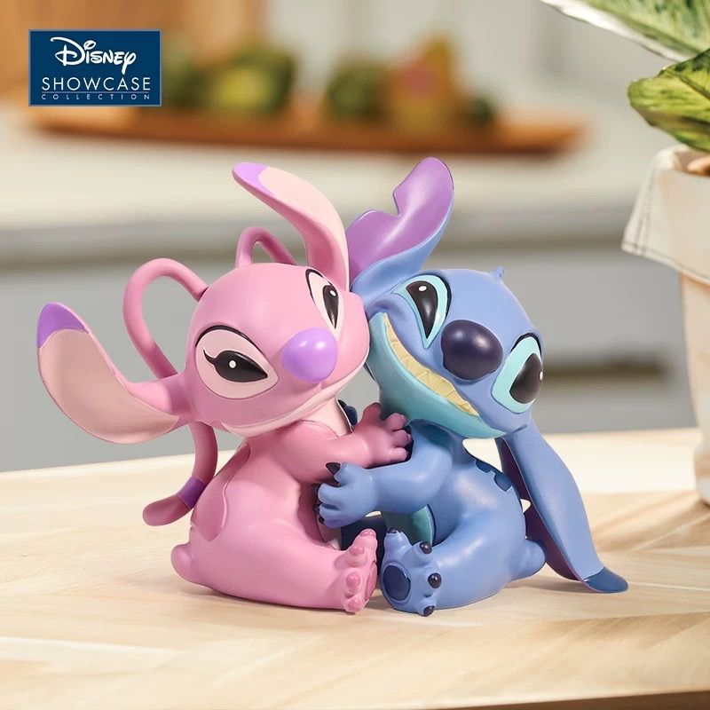 Disney x enesco ディズニー スティッチ Stitch アーティストJim Shoreコラボレーション レトロシリーズ ガレージキット モデル スティッチ 史迪奇｜Size 14x19x10cm 1点