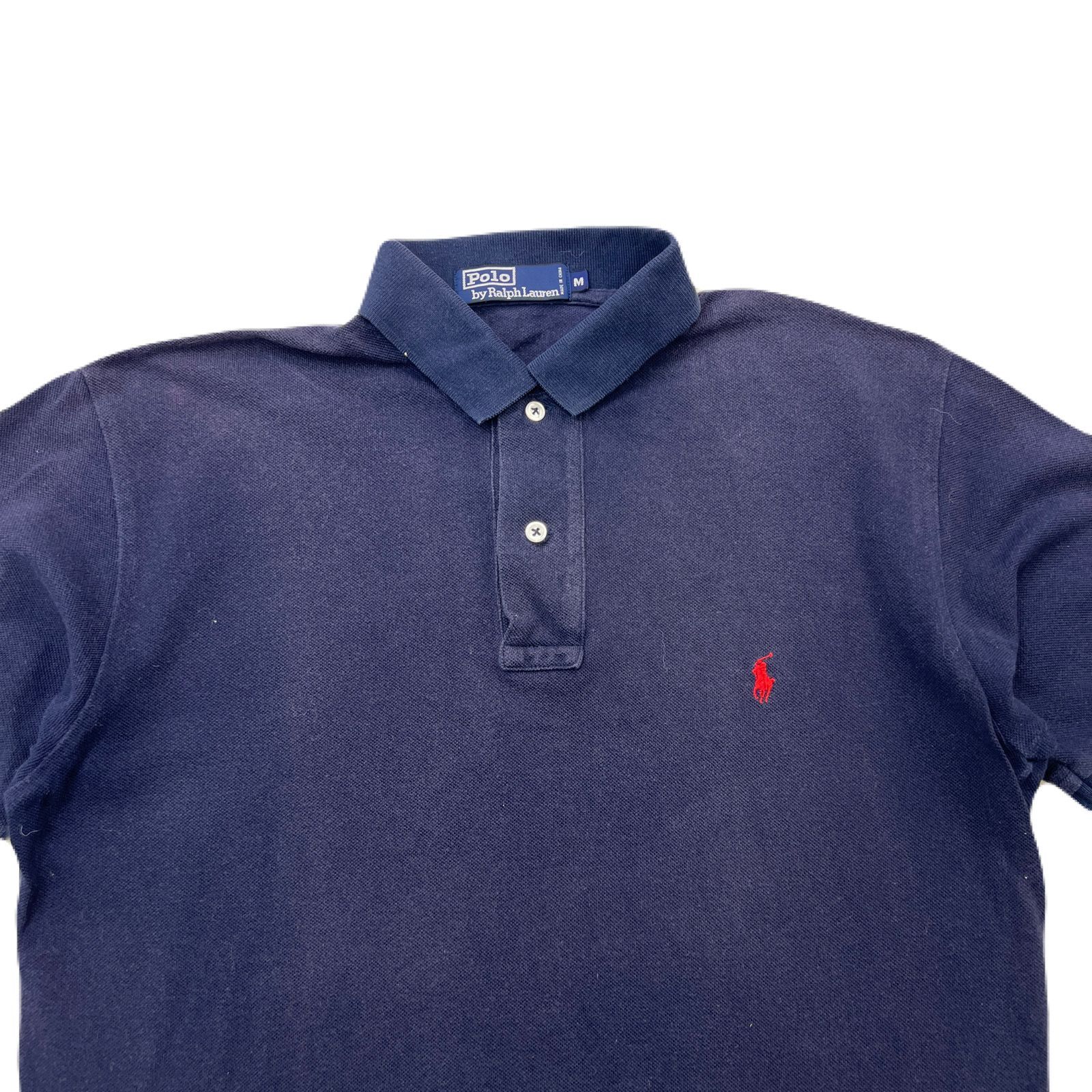 ラルフローレン　ネイビー ポロシャツ M Polo Ralph Lauren/Polo Shirt（ラルフローレン ポロシャツ