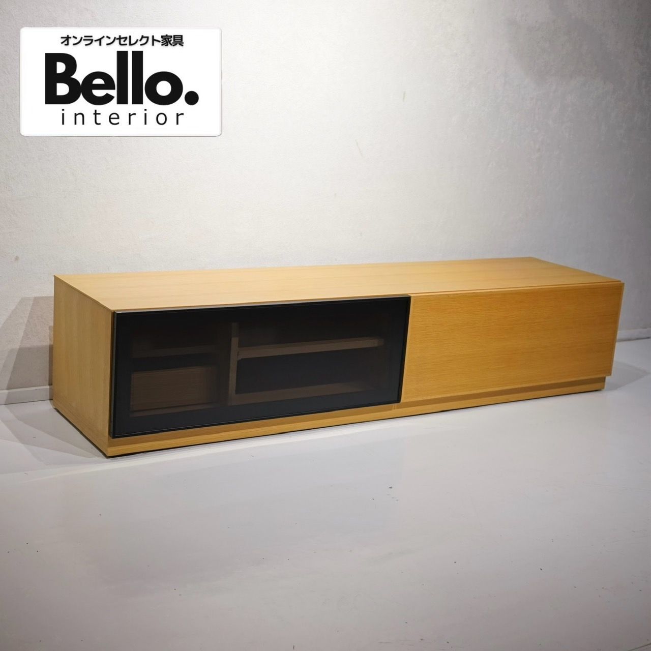 Bello select ACTUS アクタス SHINE TV176 テレビボード TVボード テレビ台 ローボード 収納 オーク材 北欧 ナチュラル モダン