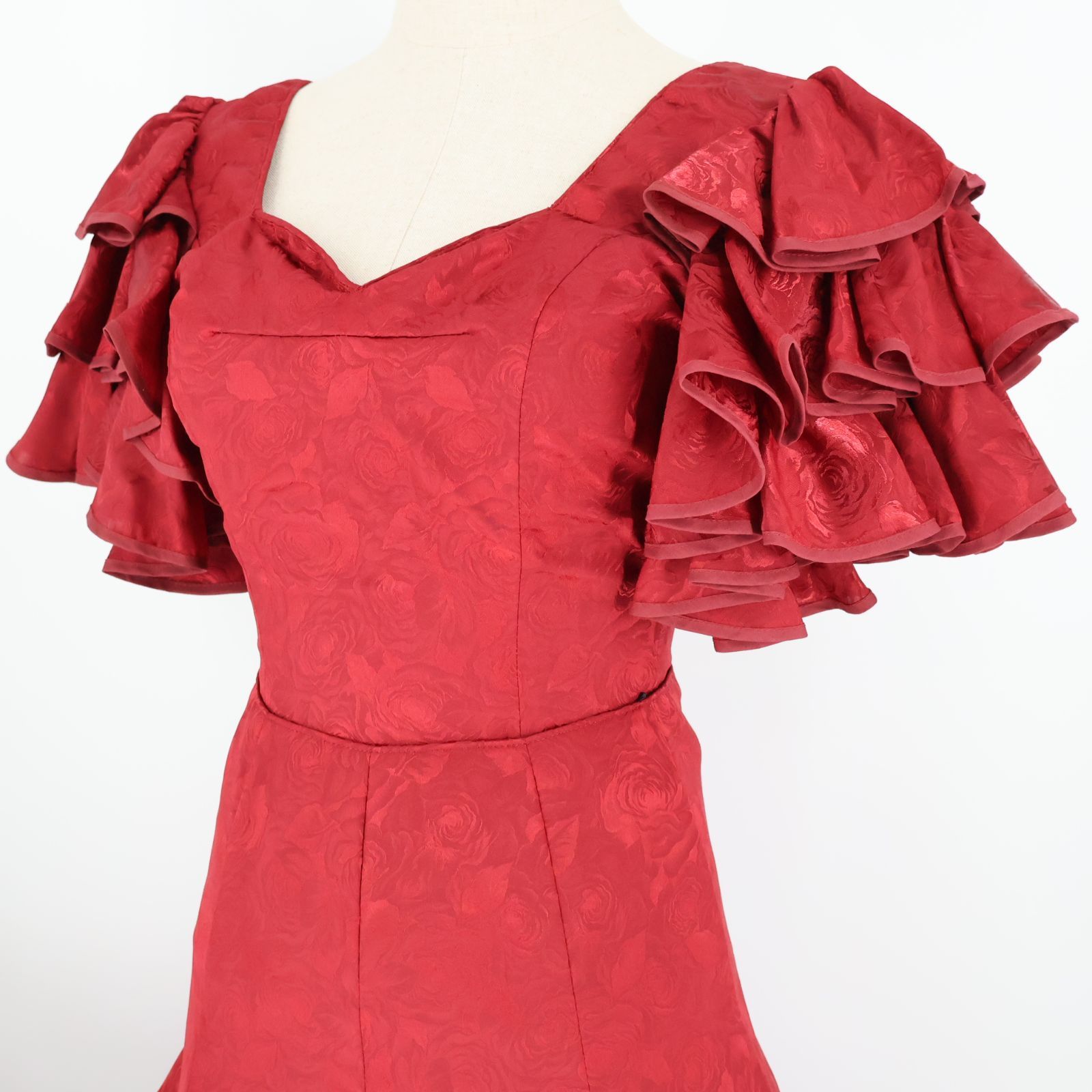 美品 フラメンコ衣装】レッド BABY TEARS ベビーティアーズ 上下