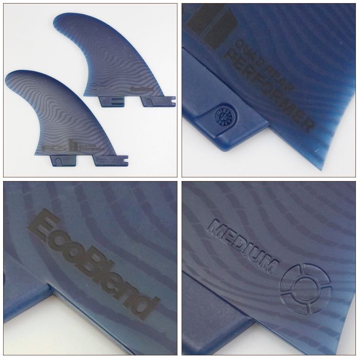 FCS2 FIN エフシーエス2フィン クアッドリア クワッド パフォーマー ショートボード用 PERFORMER QUAD REAR ...