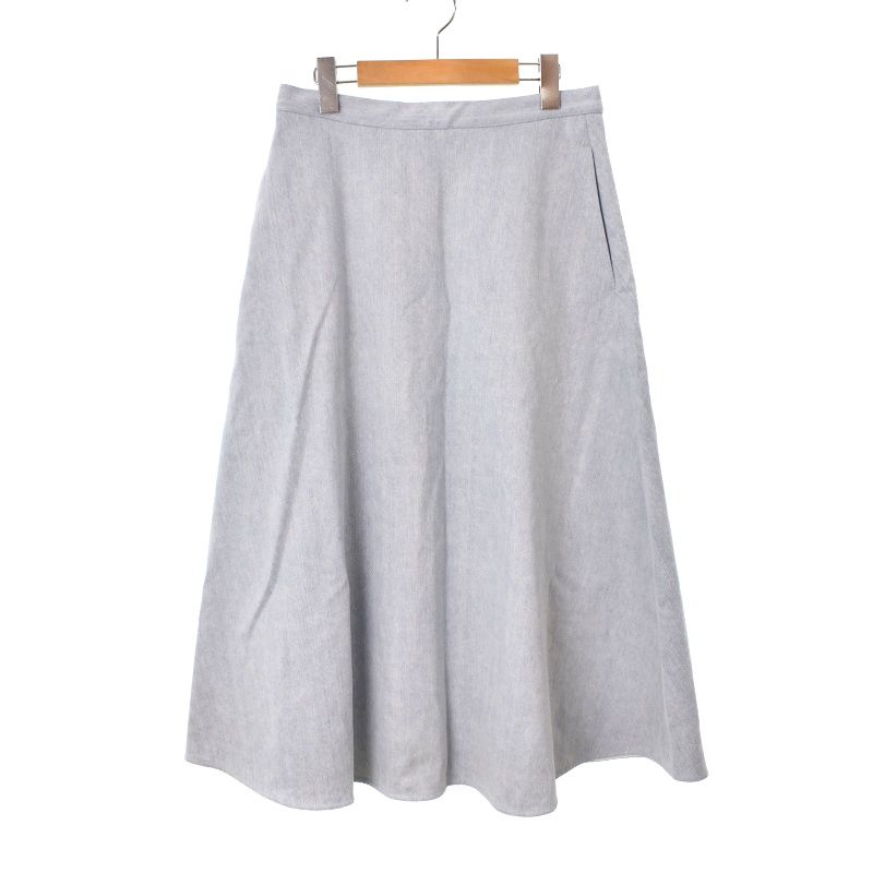 モンクレール MONCLER 23SS Plain Medium Midi Skirts デニム スカート ロング フレア 42 水色 ライトブルー  I10932D00016 - メルカリ