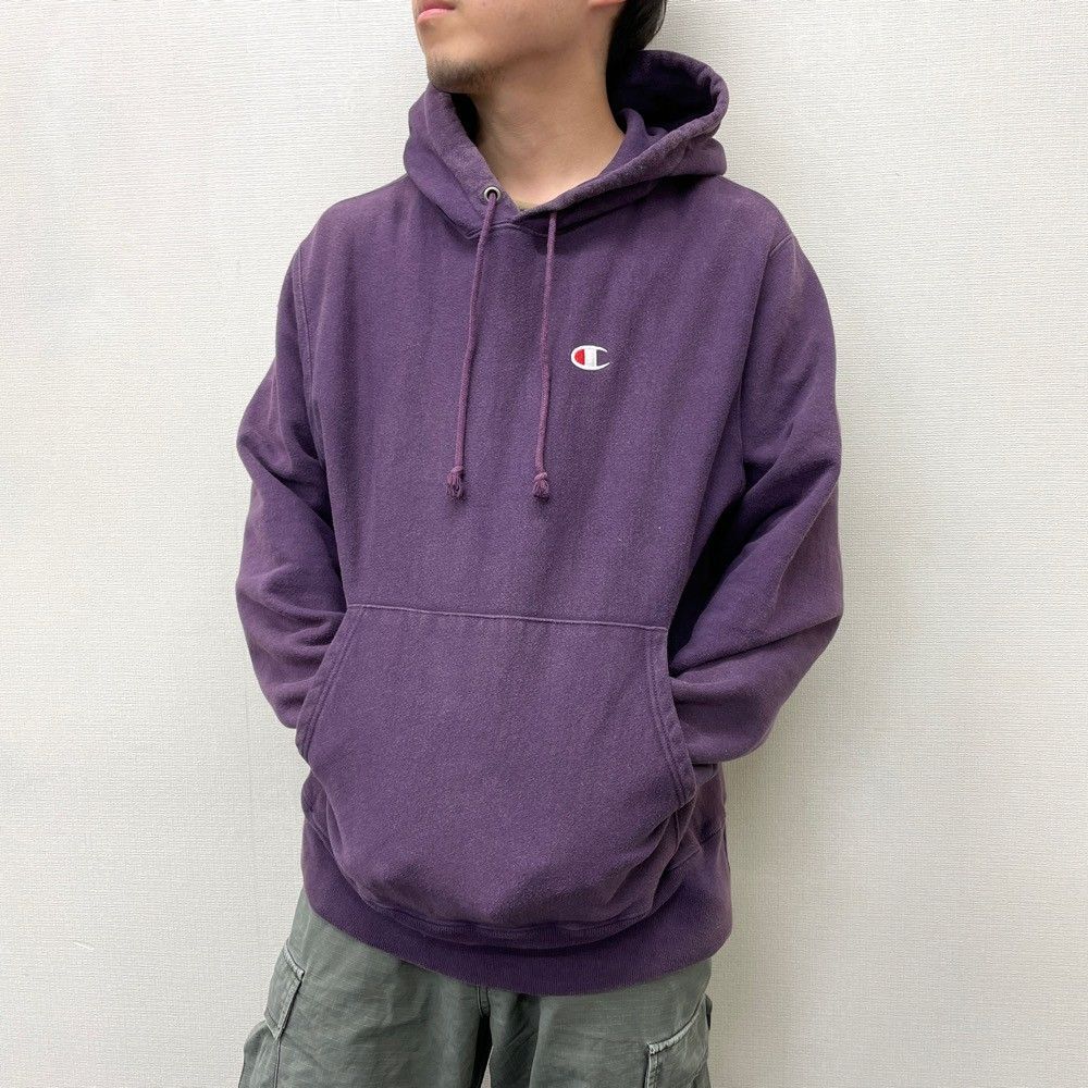 US古着 Champion REVERSE WEAVE スウェット パーカー プルオーバー