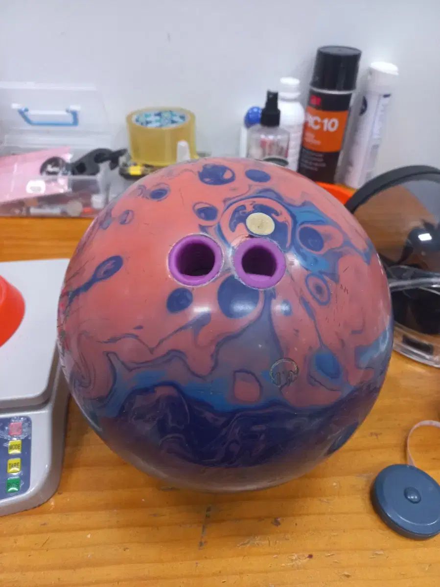 ボーリングボール 15 p ツーフィンガー ショーミーザマネー