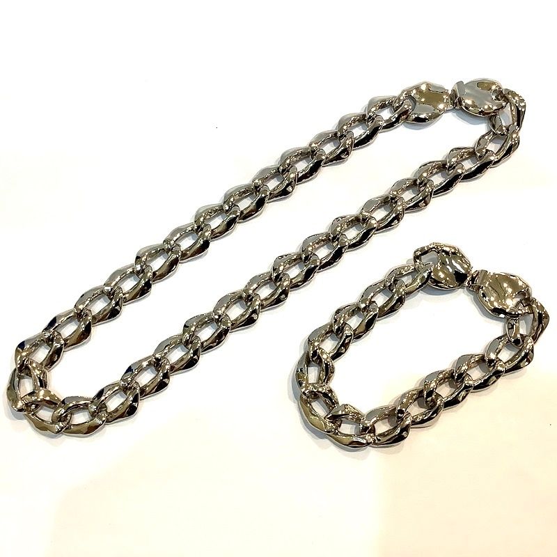 サンローラン　ユニセックス　シルバーネックレス　美品 楽天市場】美品 SAINT LAURENT サンローラン YSL 男女兼用 シルバー