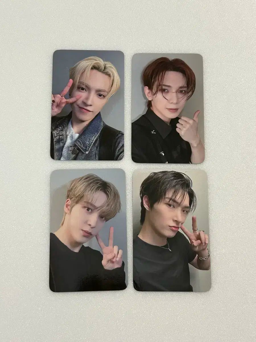ATEEZ(エイティーズ・アチズ) エイティゾーン アンコールコンサート アンコン コンサート トレカ バッチ (赤) ヨサン(YEOSANG) ユンホ ミンキ)