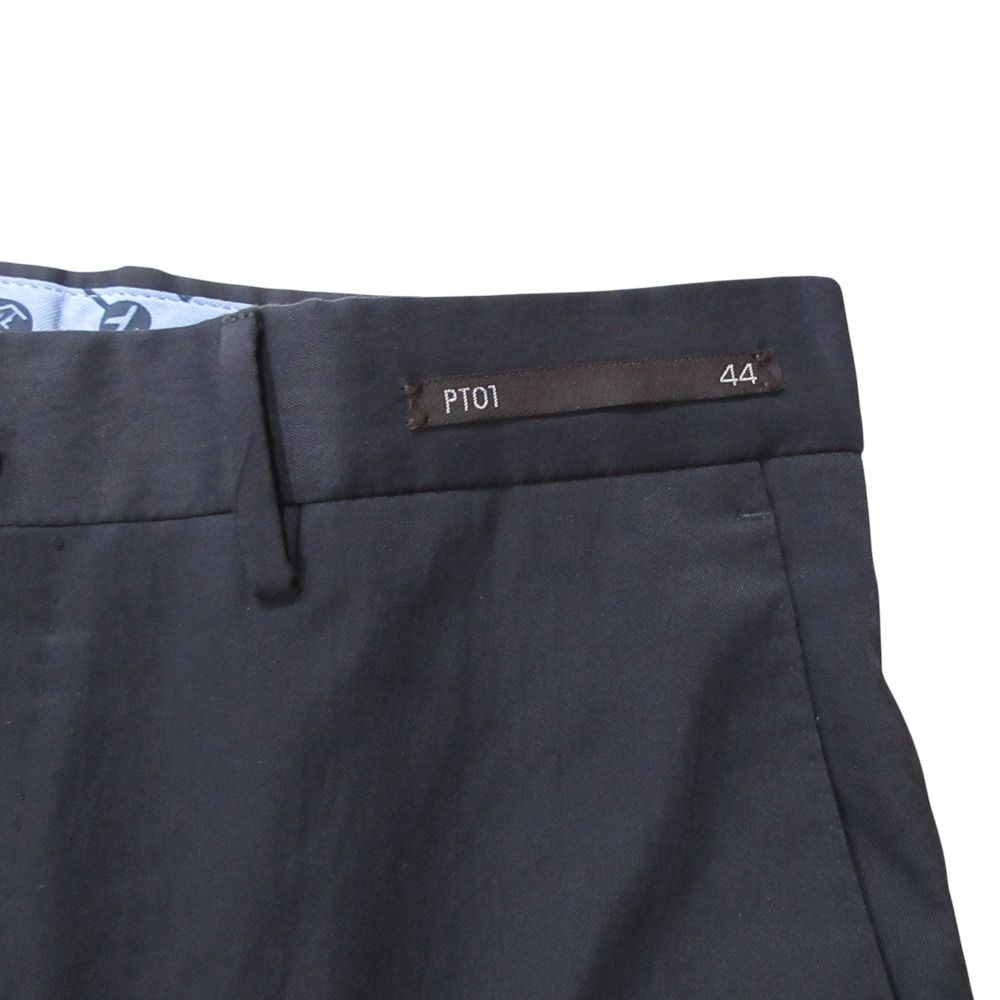 未使用品 PT01 スラックス 44 PT01 - PT01 スラックス 44(S位) 紺x黒xベージュ(チェック