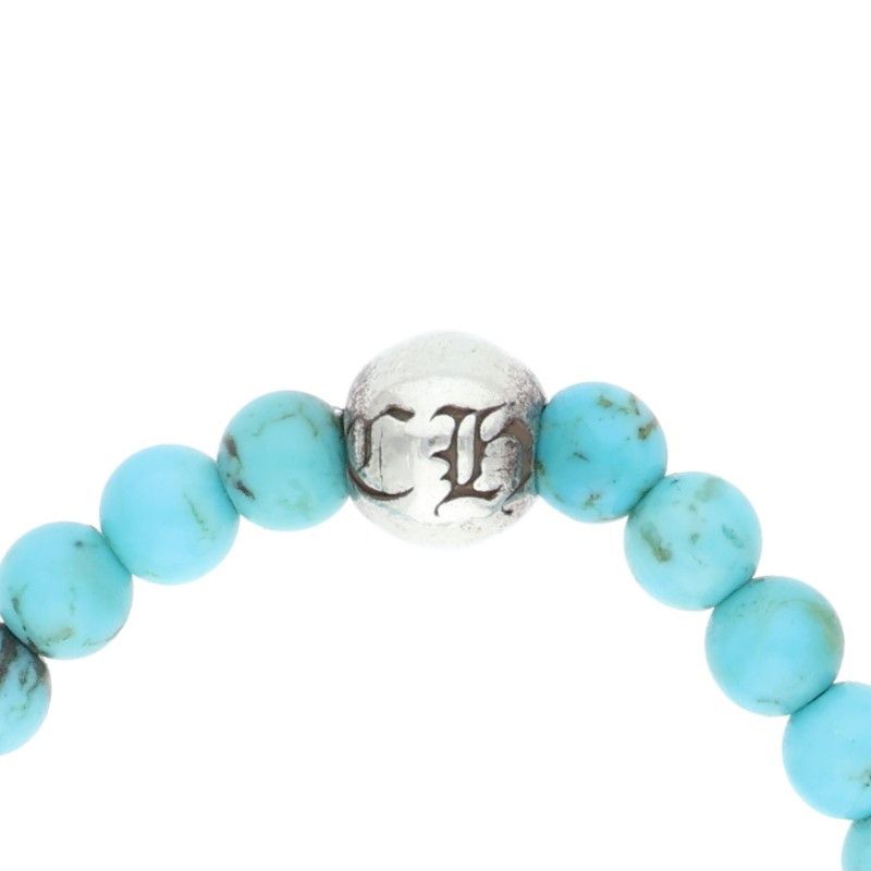 クロムハーツ 4mm BEAD|4mmビーズブレス BEAD15|4mmターコイズビーズブレスレット メンズ WWW_SUPERTOOLSSHOP_NL