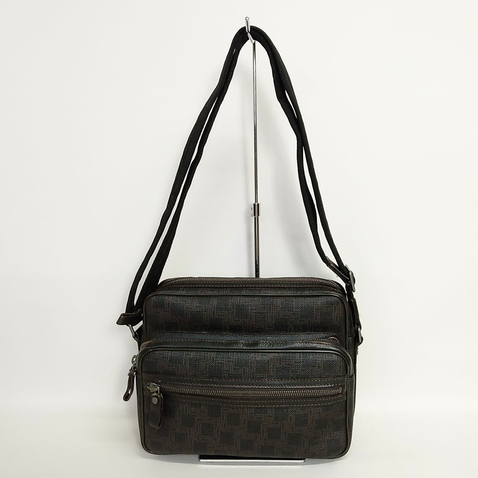 2410-159｜美品｜ダンヒル ショルダーバッグ ダークブラウン - メルカリ