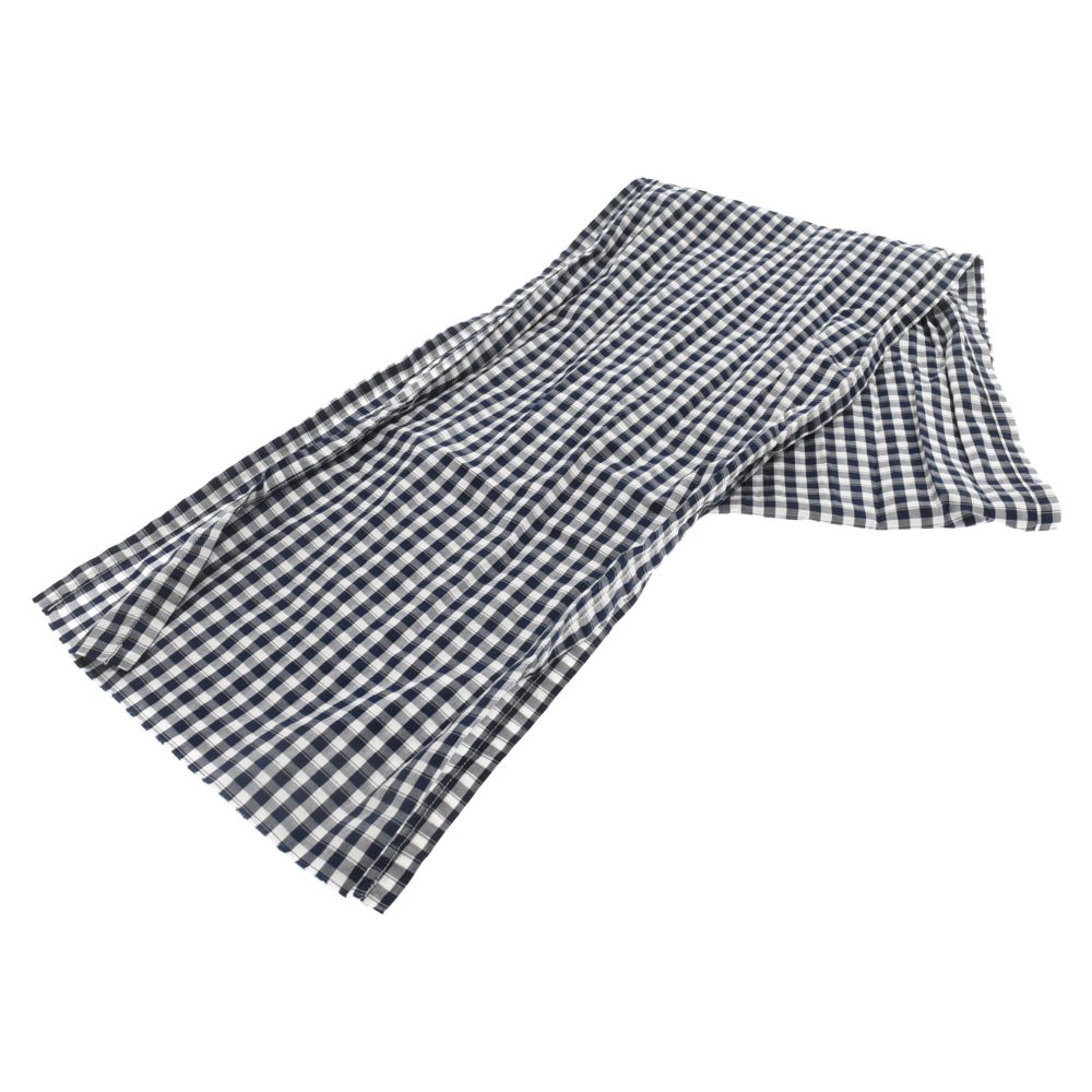 Porter Classic (ポータークラシック) GINGHAM CHECK STOLE ギンガムチェック ストール ネイビー