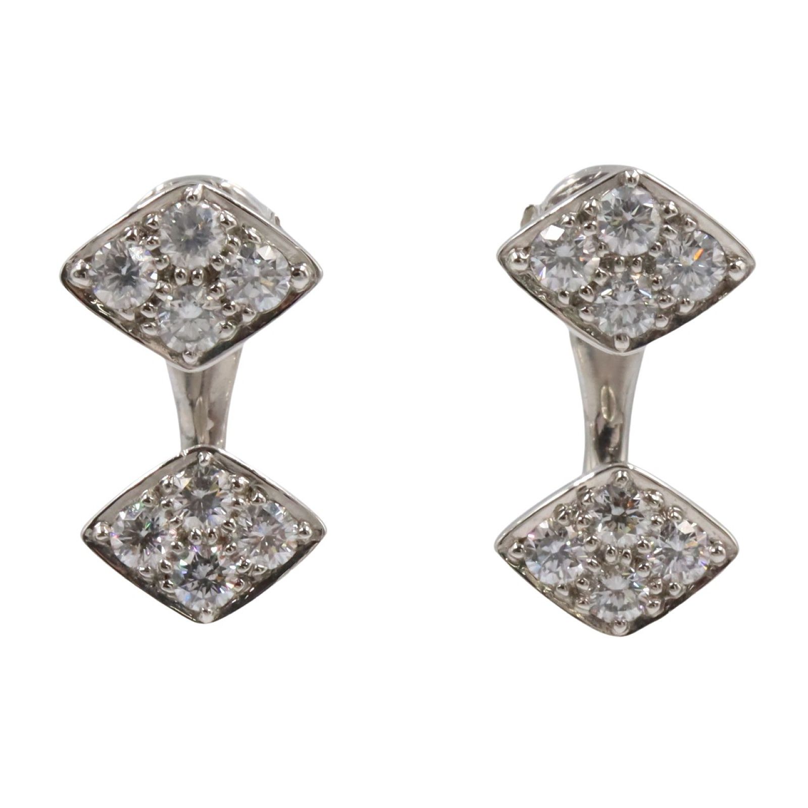 ジュエリー JEWELRY ピアス ダイヤモンド ピアス ﾀﾞｲﾔ 7.6g Pt900プラチナ ダイヤモンド ピアス レディース Used A