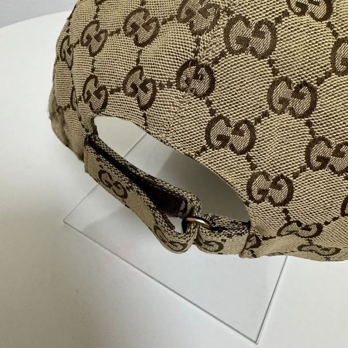 GUCCI GGキャンパス キャップ L59 L ／ 59 ) グッチ GG キャンバス 