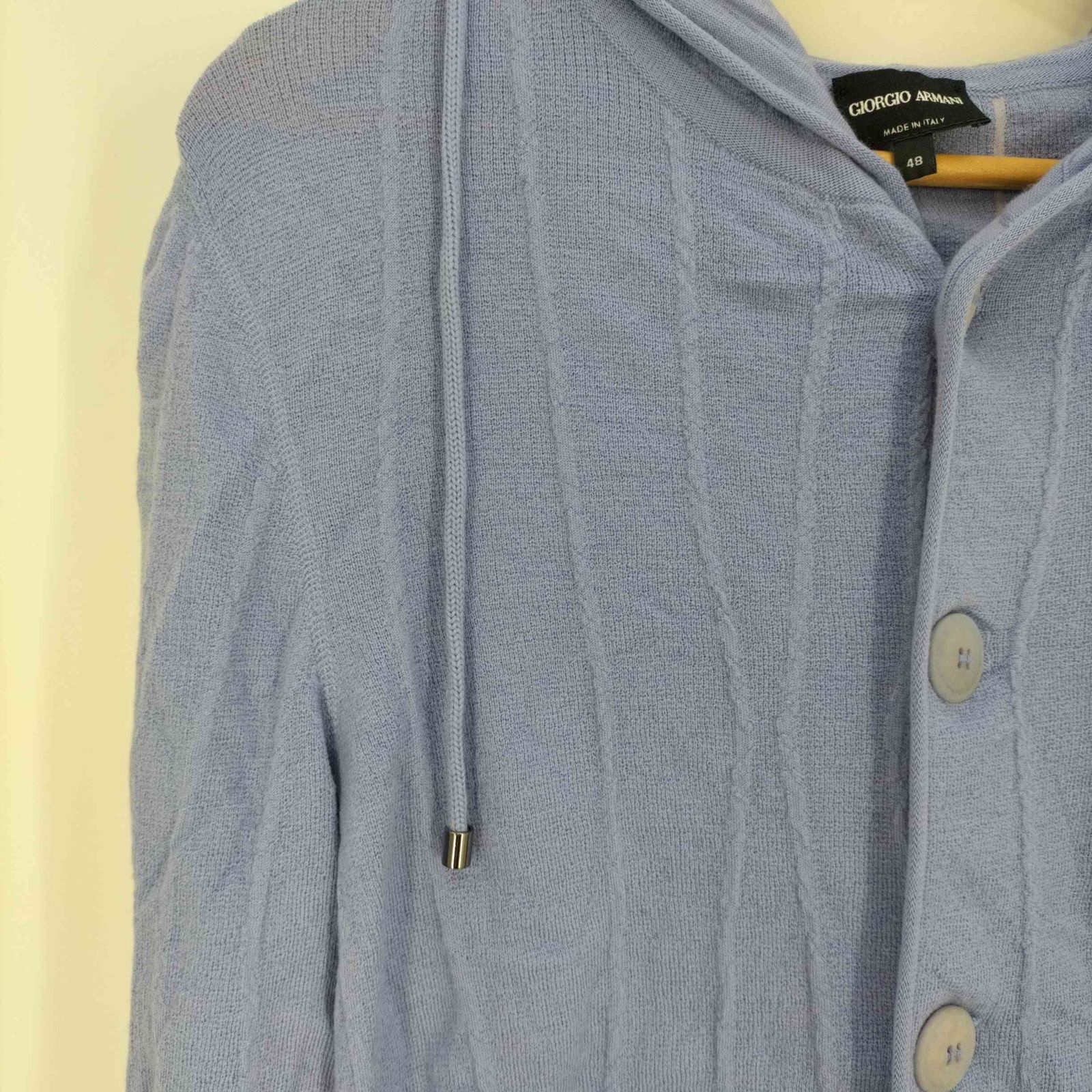 ジョルジオアルマーニ 黒タグ ウール モヘア カーディガン ニットジャケット ジョルジオアルマーニ Giorgio Armani イタリア製 黒タグ ニット