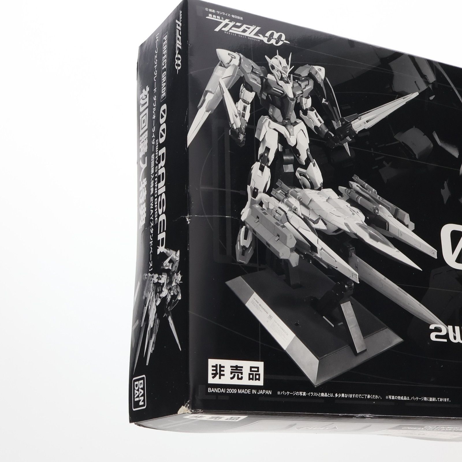PG 1/60 ダブルオーライザー　初回特典スタンド付き　未組立 PG ダブルオーライザー 初回購入特典スタンドベース付き 未組み立て