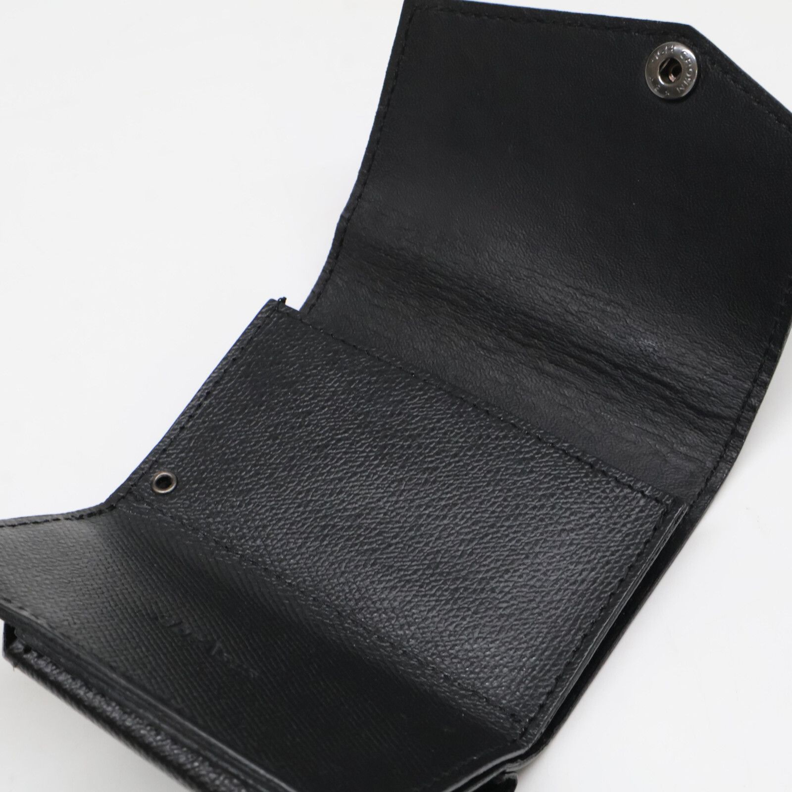 【極美品】アブラサス 小さい財布 ブラック エンボスレザー abrAsus アブラサス 【美品】小さい財布 - メルカリ