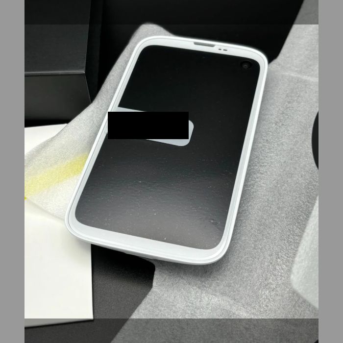 新品 バルミューダ フォン BALMUDA Phone White ホワイト 【公式通販】