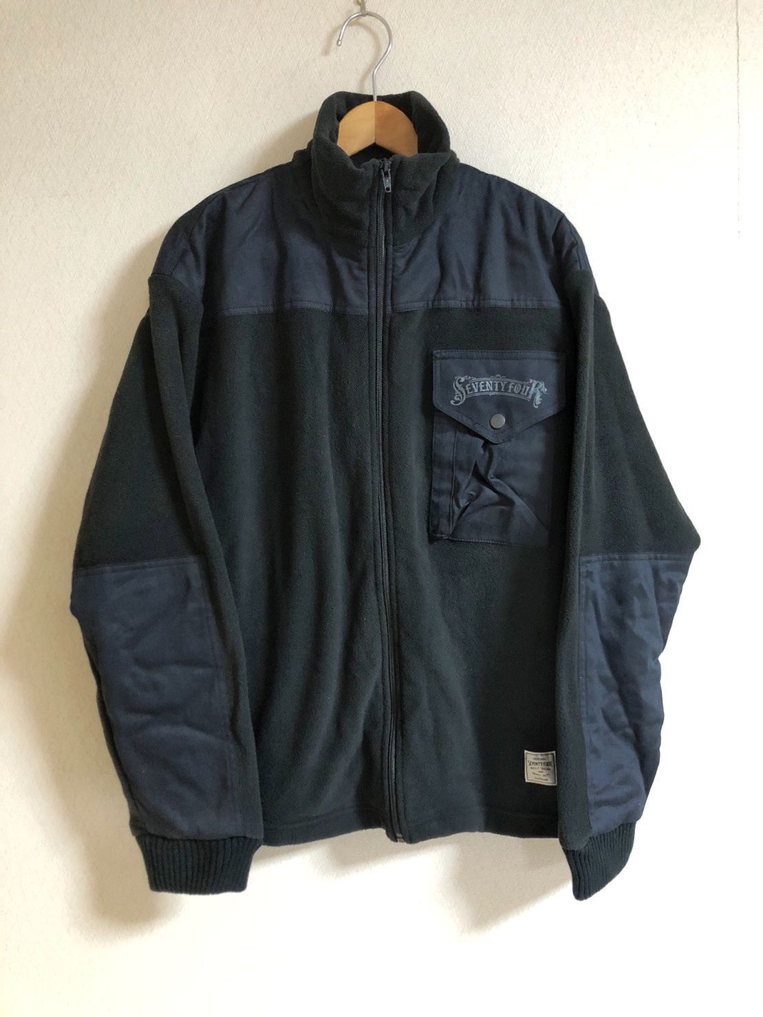 SEVENTY FOUR セブンティーフォー ZIP UP FLEECE JACKET フリース 