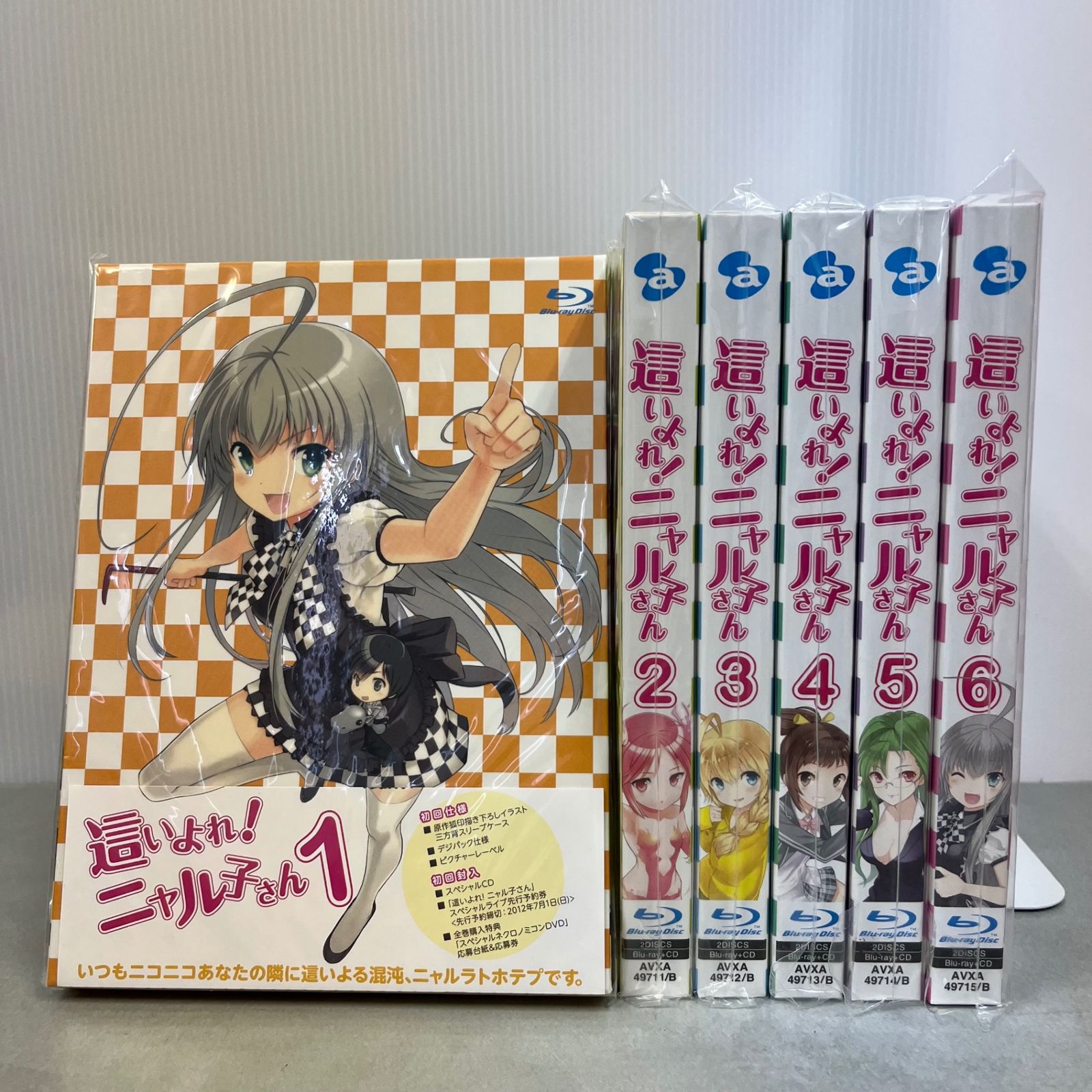 6巻セット〉新品未開封 這いよれ！ニャル子さん ブルーレイ 1-6