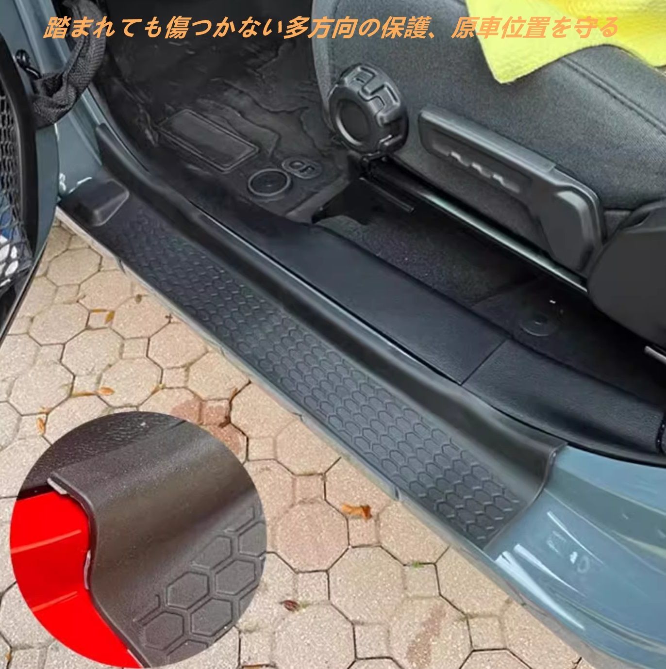 ドアシルガード 防護プレート