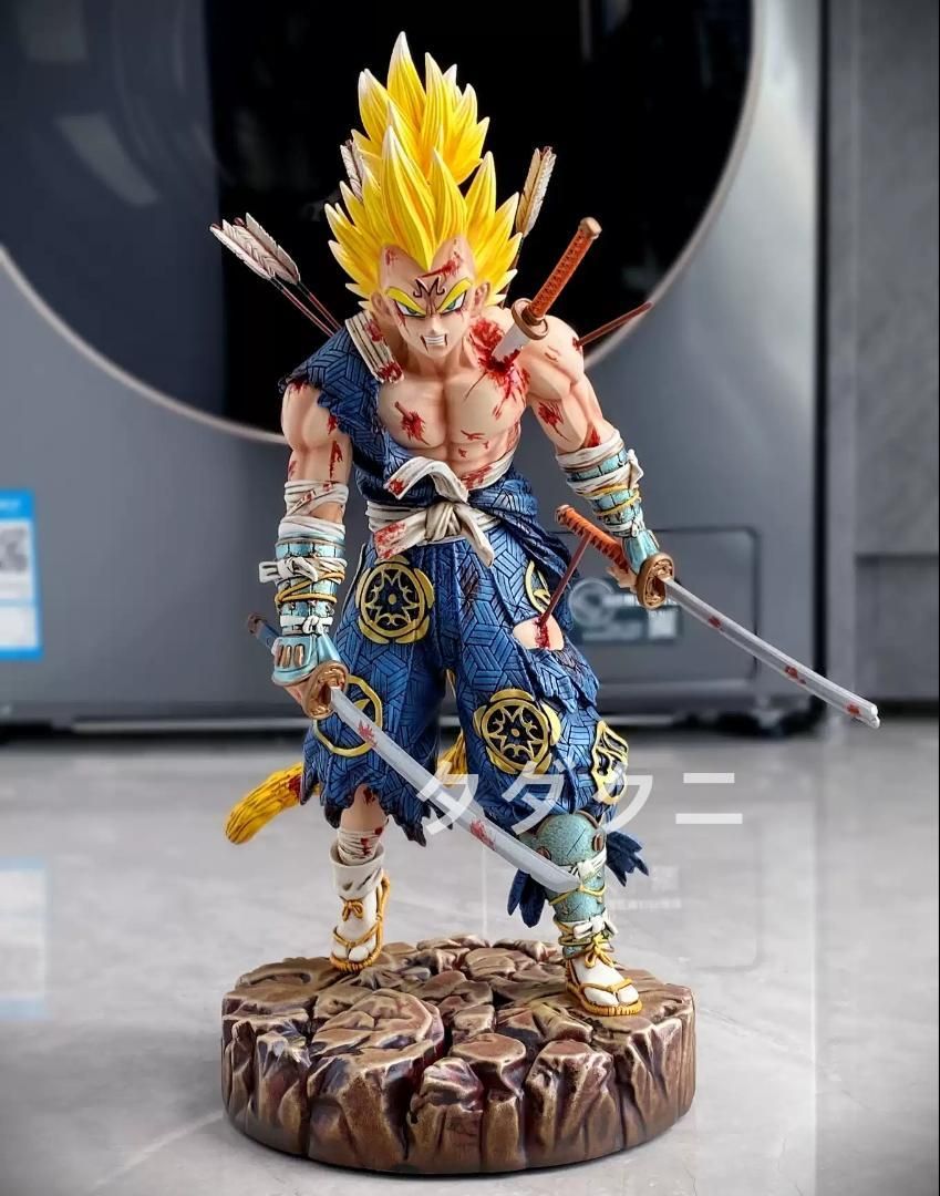 ドラゴンボール 魔人ベジータ 武士 フィギュア ガレージキット