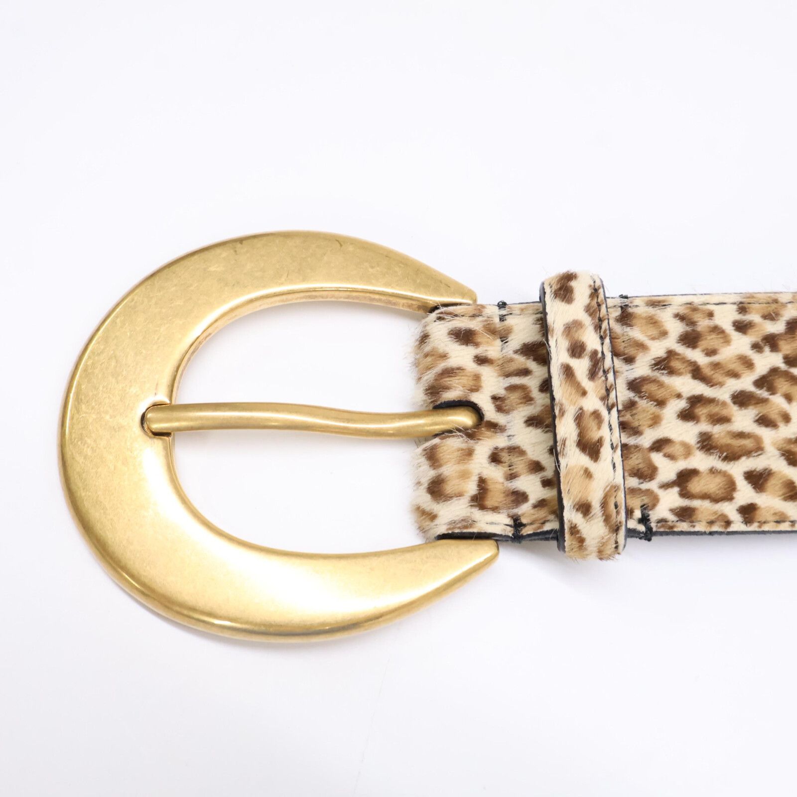 Saint Laurent Paris サンローラン ベルト レオパード 【公式通販】