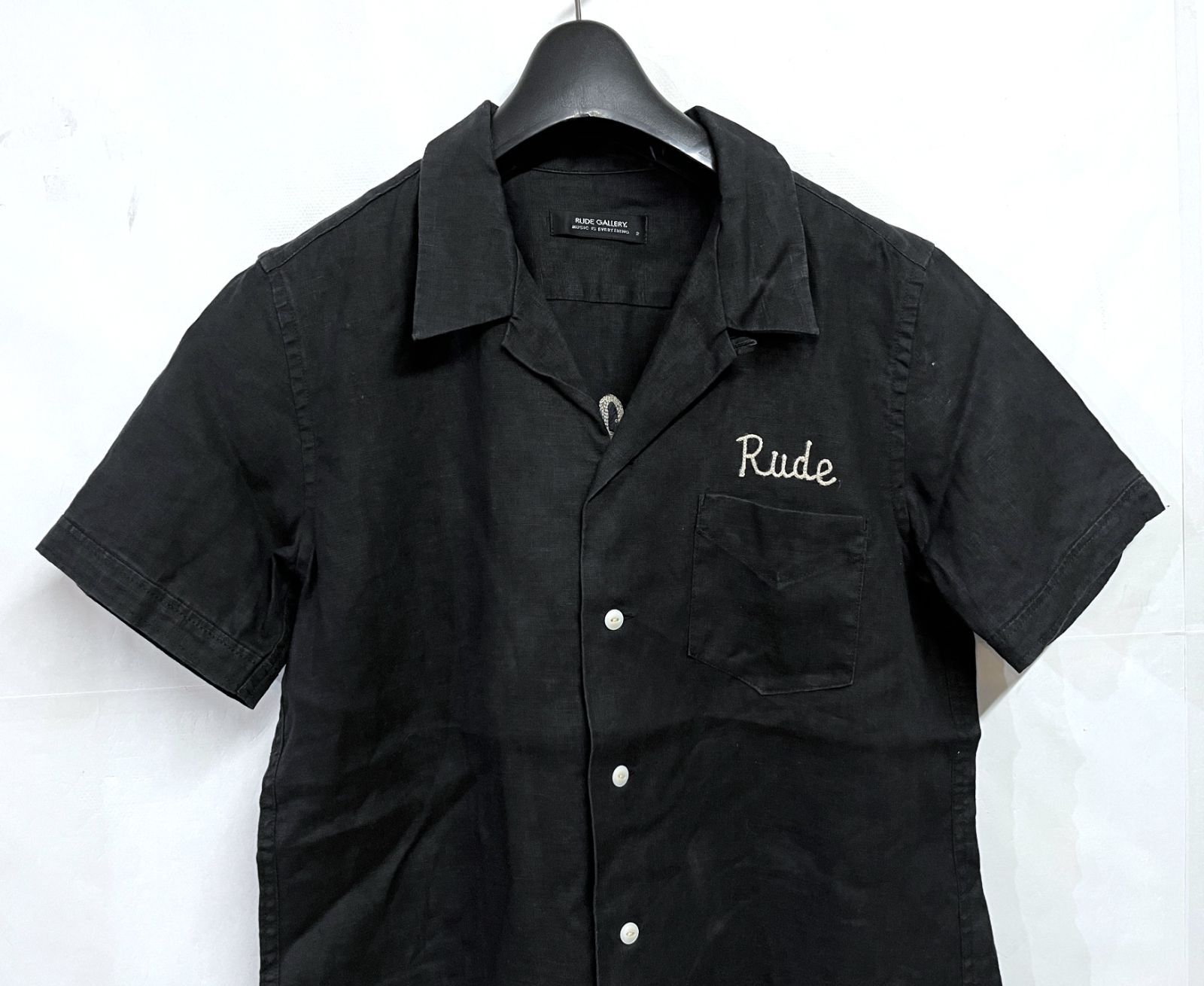 RUDE GALLERYルードギャラリー　ボーリングシャツサイズ5 RUDE GALLERY】ルードギャラリー MARIA BOWLING SHIRT