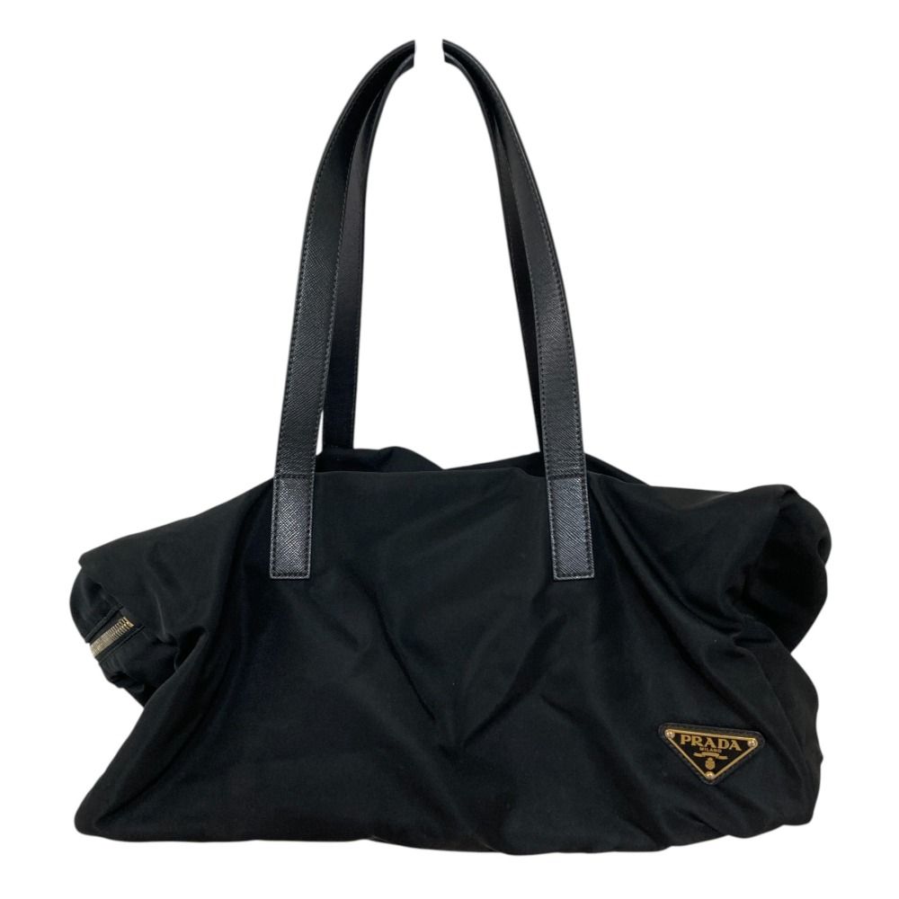 美品　PRADA プラダ　ナイロンボストンバッグ　カデナ、ネームタグ付き 美品 PRADA プラダ ナイロンボストンバッグ カデナ、ネームタグ付き