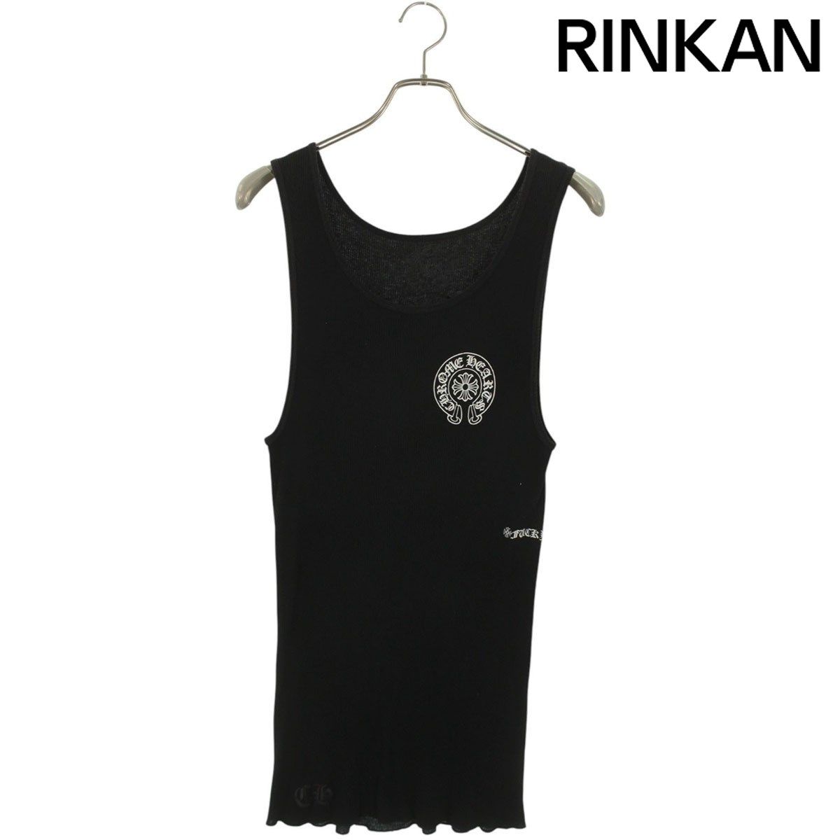 クロムハーツ RIB TANK ホースシュープリントリブタンクトップ メンズ L