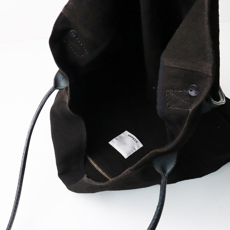 大容量 希少商品 美品 クロイゼ klause tote bag square 酒袋 レザー