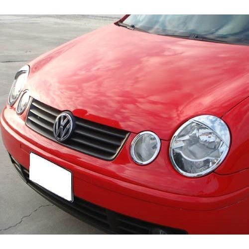 フォルクスワーゲン メッキ ヘッドランプ ヘッドライト リング  