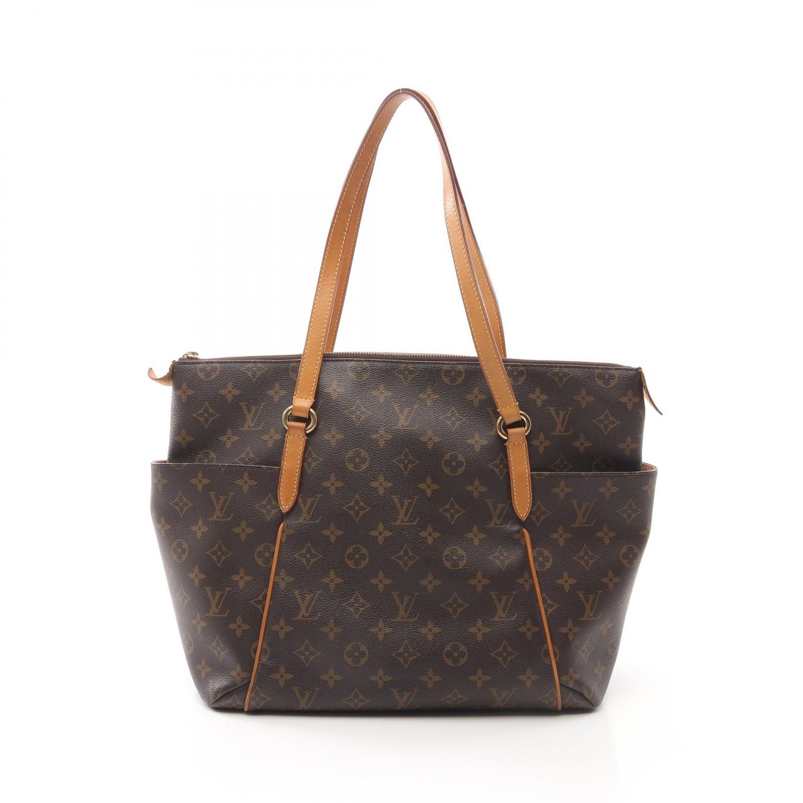 ルイ ヴィトン LOUIS VUITTON トートバッグ トータリーMM M56689 PVCコーティングキャンバス レザー トータリーMM レディース Used B