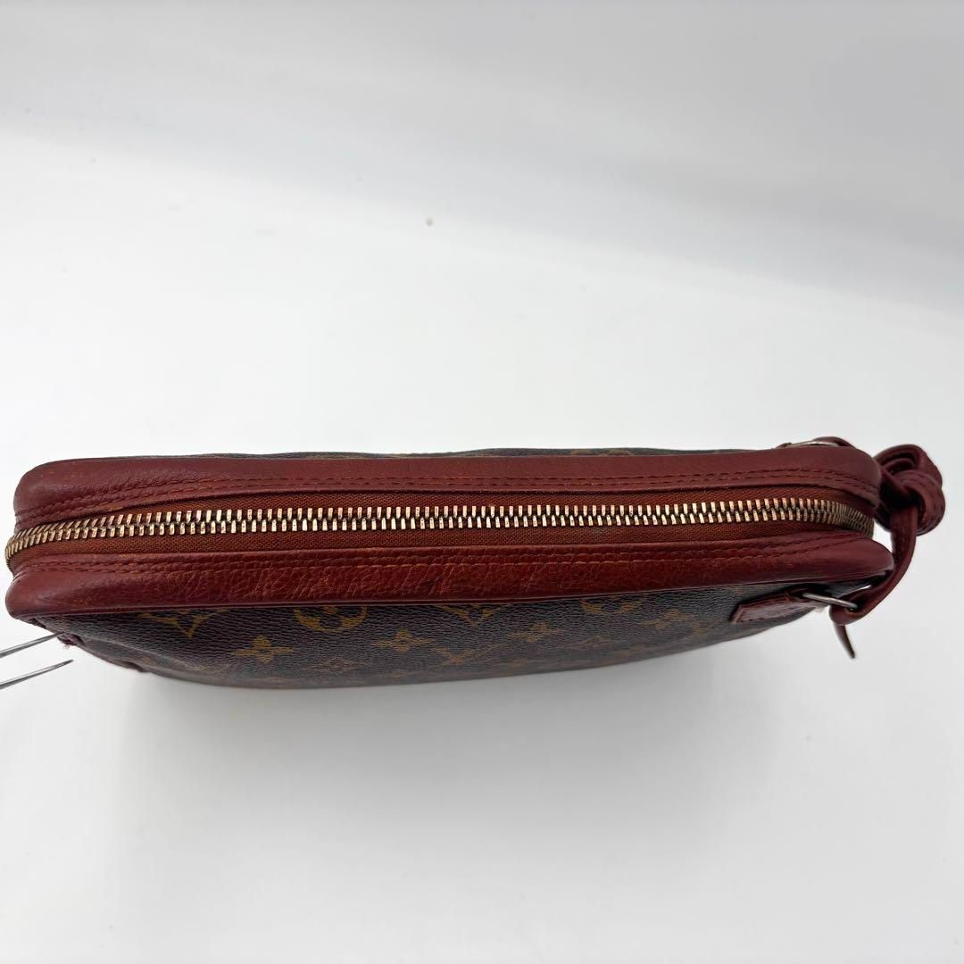LOUIS VUITTON サックスポ セカンドポーチ ポシェット ブラウン LOUIS VUITTON ルイヴィトン サックスポ セカンドポーチ