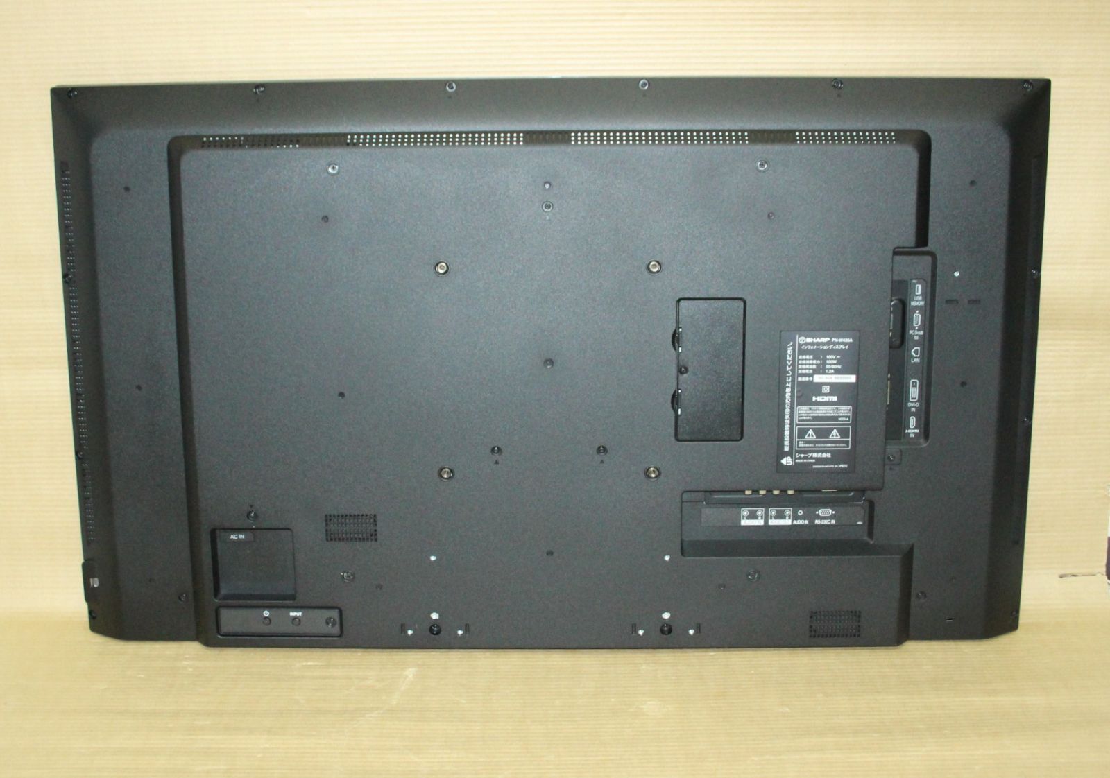 シャープ　液晶テレビ　PN-W435A 43V PN-W435A│インフォメーションディスプレイ 43型│デジタルサイネージ