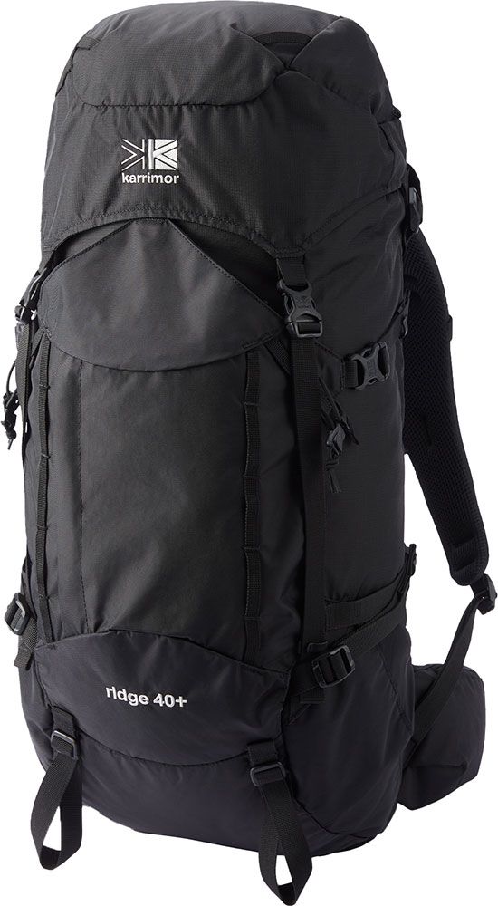 カリマー karrimor アウトドア リッジ 40 ラージ ridge 40 large リュック バックパック ザック 登山 トレッキング クライミング ロングトレイル 大容量 多機能 501098 9000 BLACK