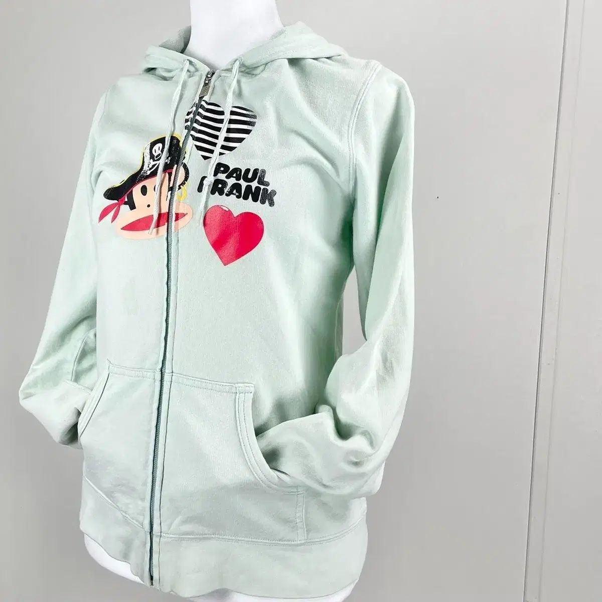 ポール フランク JULIUS TART OPTICAL ジュリアスタートオプティカル 海賊 ジップアップ ミント M