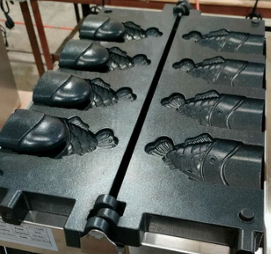 アイスコーン たい焼き器 アイスクリームコーンメーカー 4個焼き 単相１0０V|業務用|店舗用品
