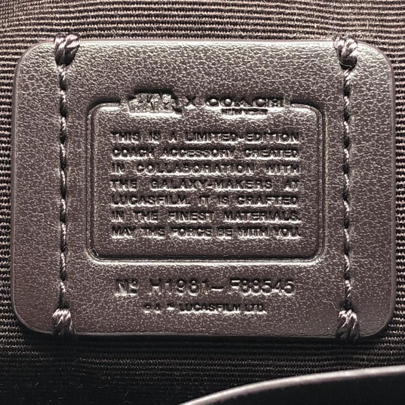 中古】COACH スターウォーズ ギャラリー ポーチ F88545 シグネチャー 