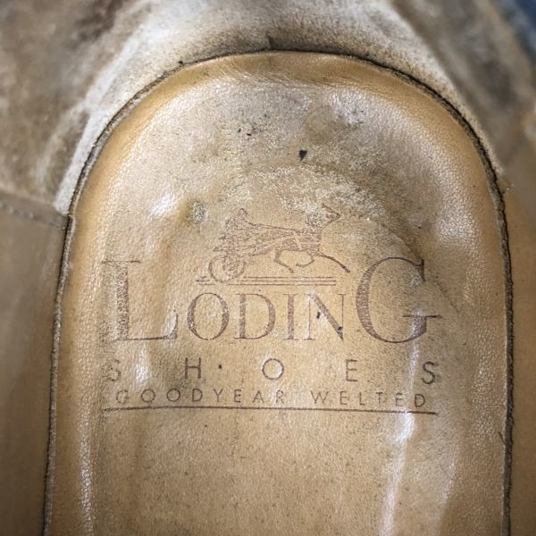 フランス名門☆ローディング/LODING SHOES☆本革/ホールカットスタイル