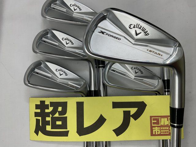 【中古】アイアンセット キャロウェイ 【超レア】X-フォージドスタープラス 2024 エクスクルーシブ/MODUS3 TOUR105(JP) 6本セット/S/30[441