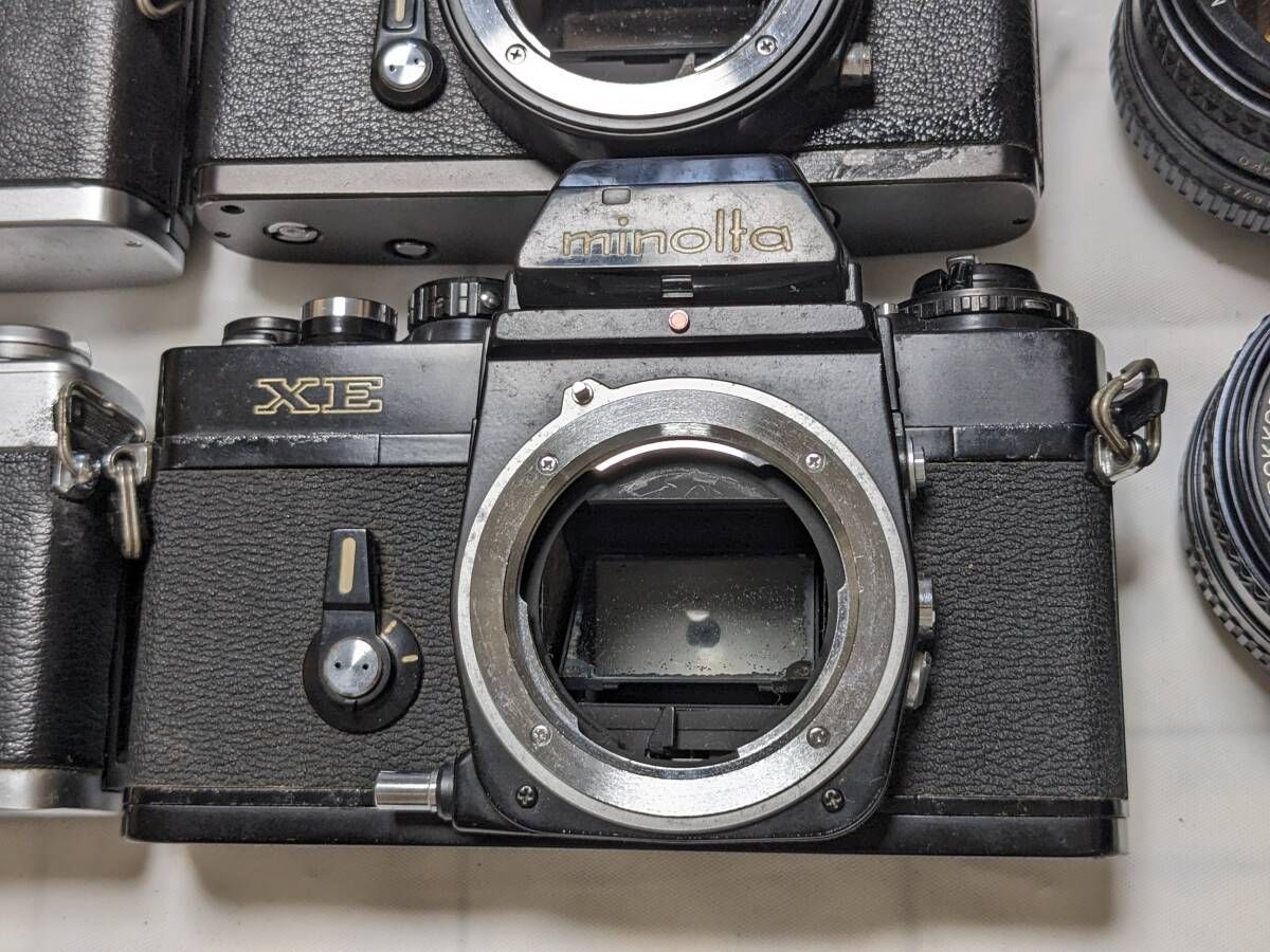 ☆まとめ売り / ジャンク☆ ミノルタ MINOLTA XE, XD, XG-E ×2個