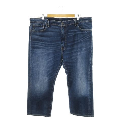 リーバイスプレミアム Levis PReMIUM W44 希少 大きいサイズ 00505-1556 505 レギュラーストレート デニム パンツ ジーンズ ビッグE 青 ブルー /MN11 GY12