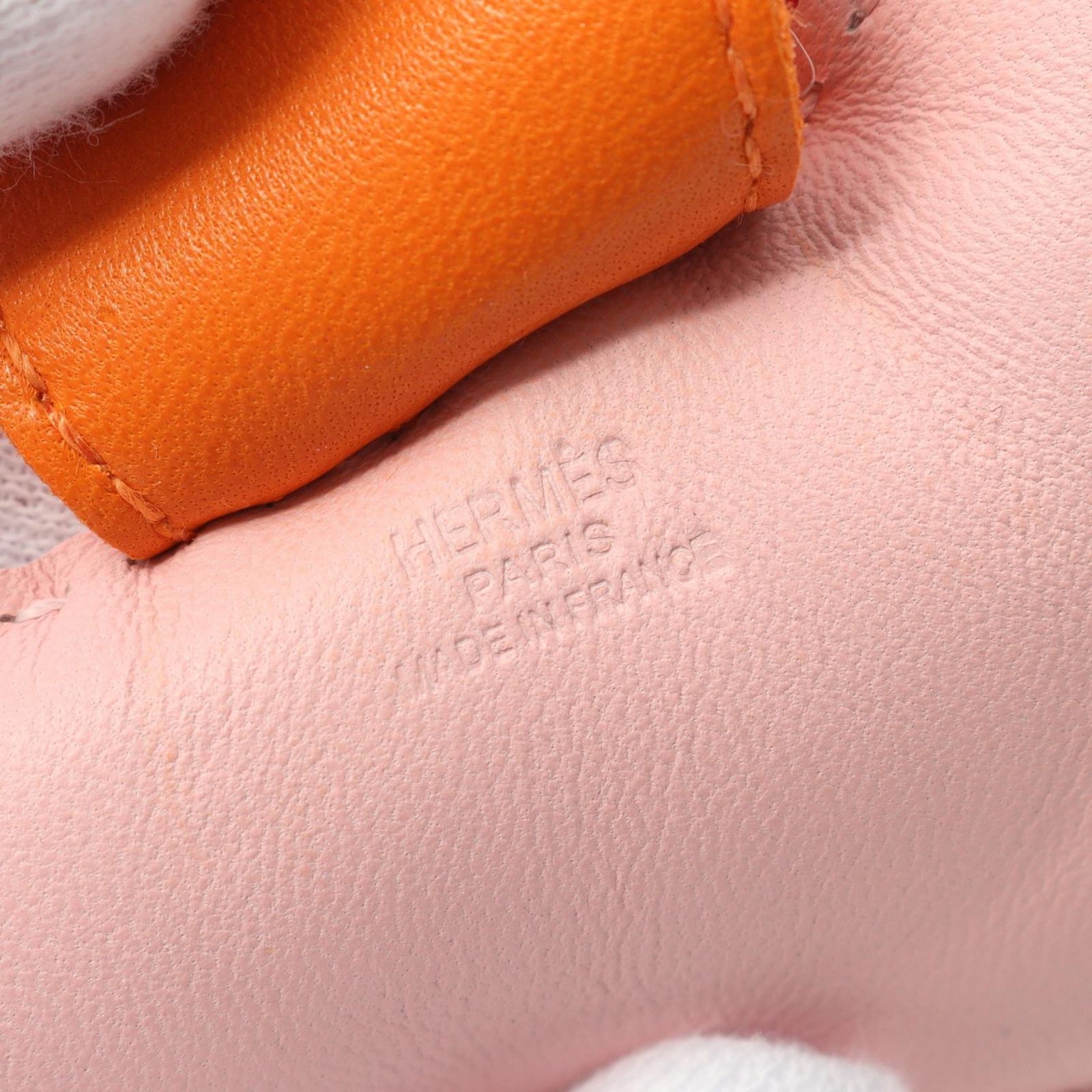 HERMES エルメス ロデオMM ローズサクラ オレンジ ブーゲンビリア  